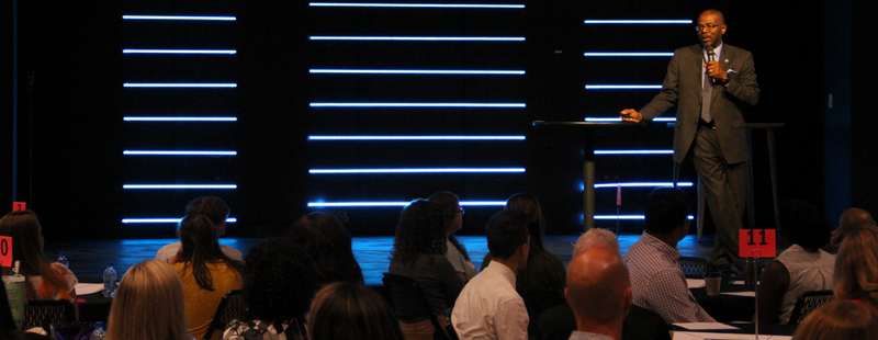 Dr. Taylor presents at community roundtable